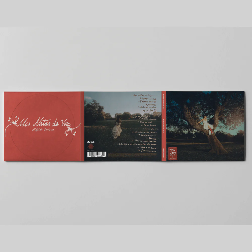Libreto desplegado del CD